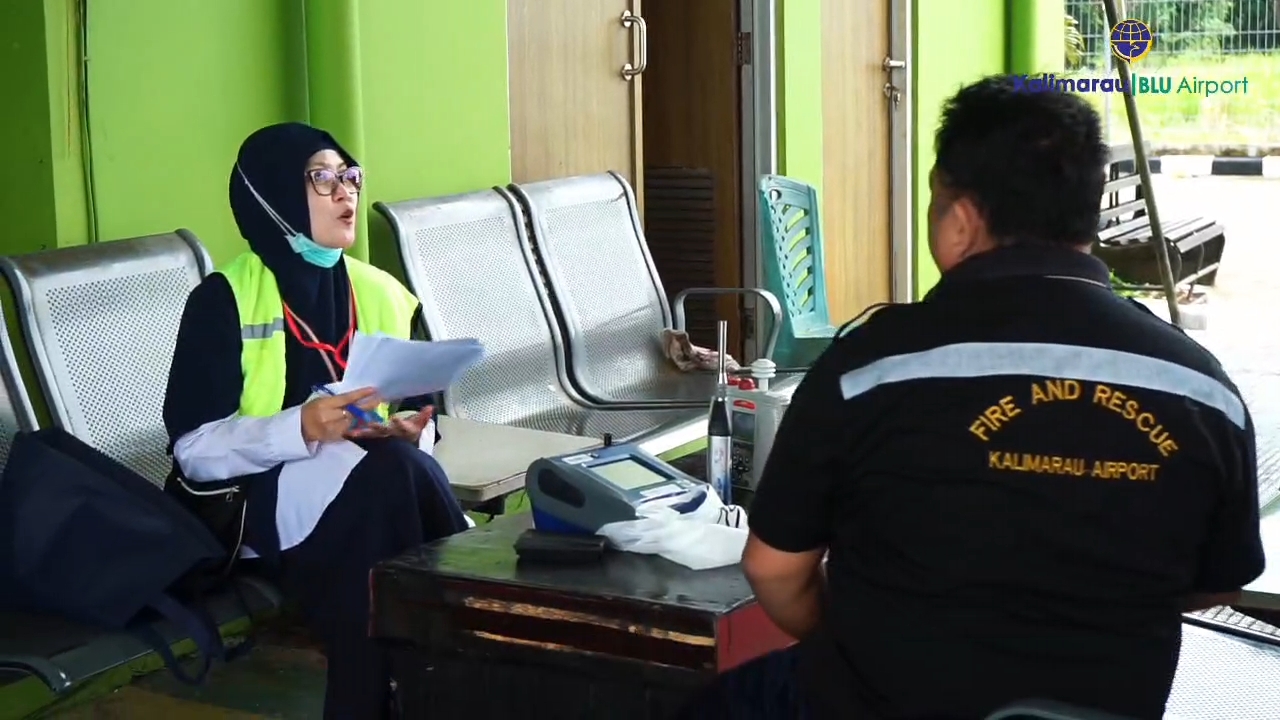 Balai Kesehatan Penerbangan Tingkatkan Keselamatan Kerja Personel di Bandara Kalimarau