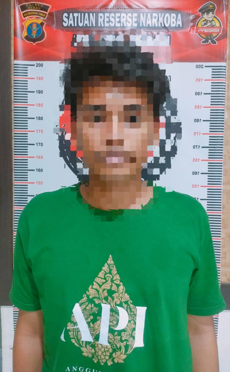 Satresnarkoba Polres Berau Ciduk Pengguna Sabu di Tanjung Redeb
