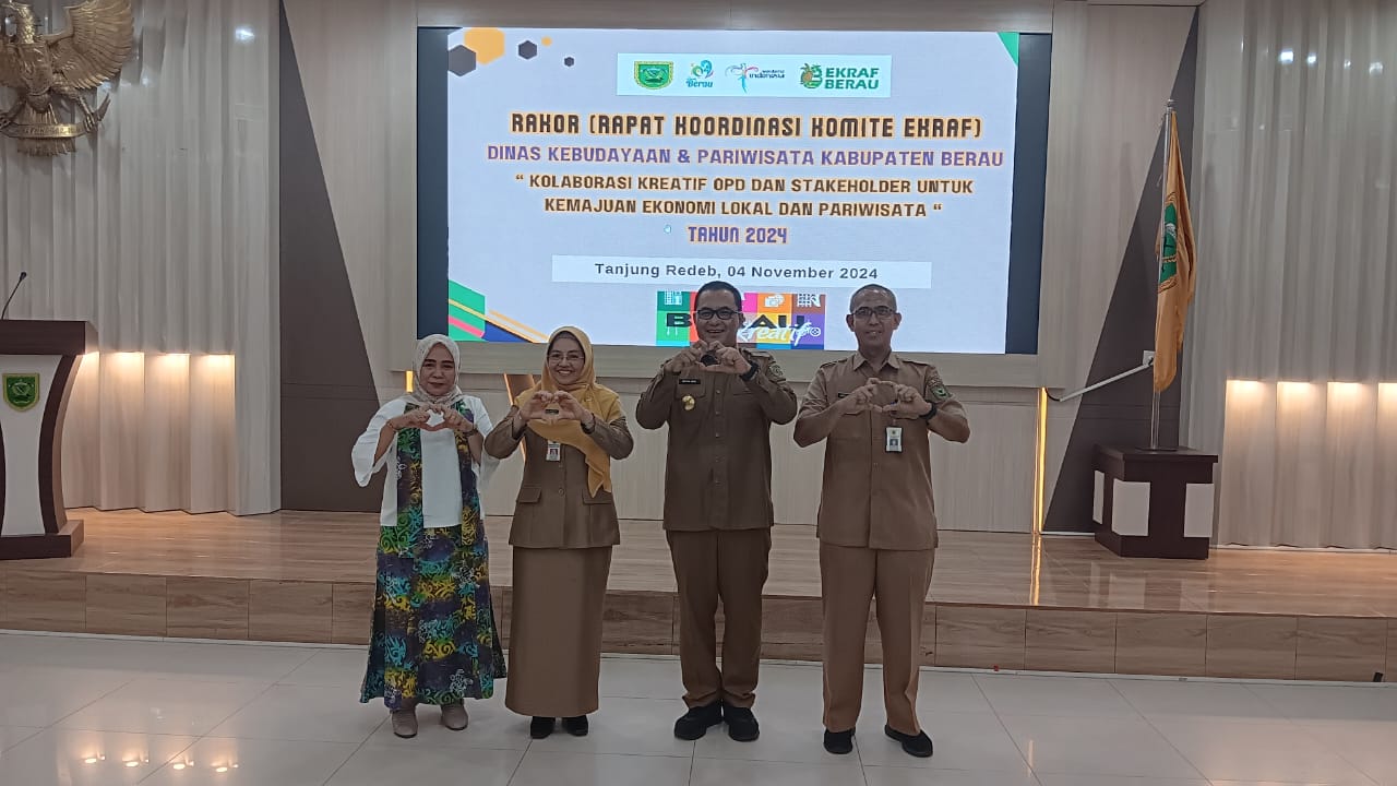 Sinergi Optimal, Disbudpar Berau Pacu Pertumbuhan Ekonomi Kreatif