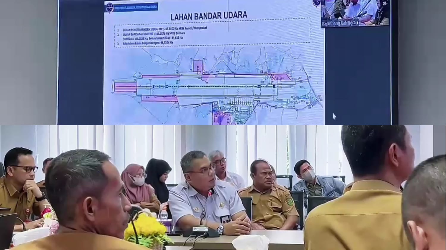 Bandara Kalimarau Paparkan Rencana Induk Pengembangan di Forum Konsultasi Publik