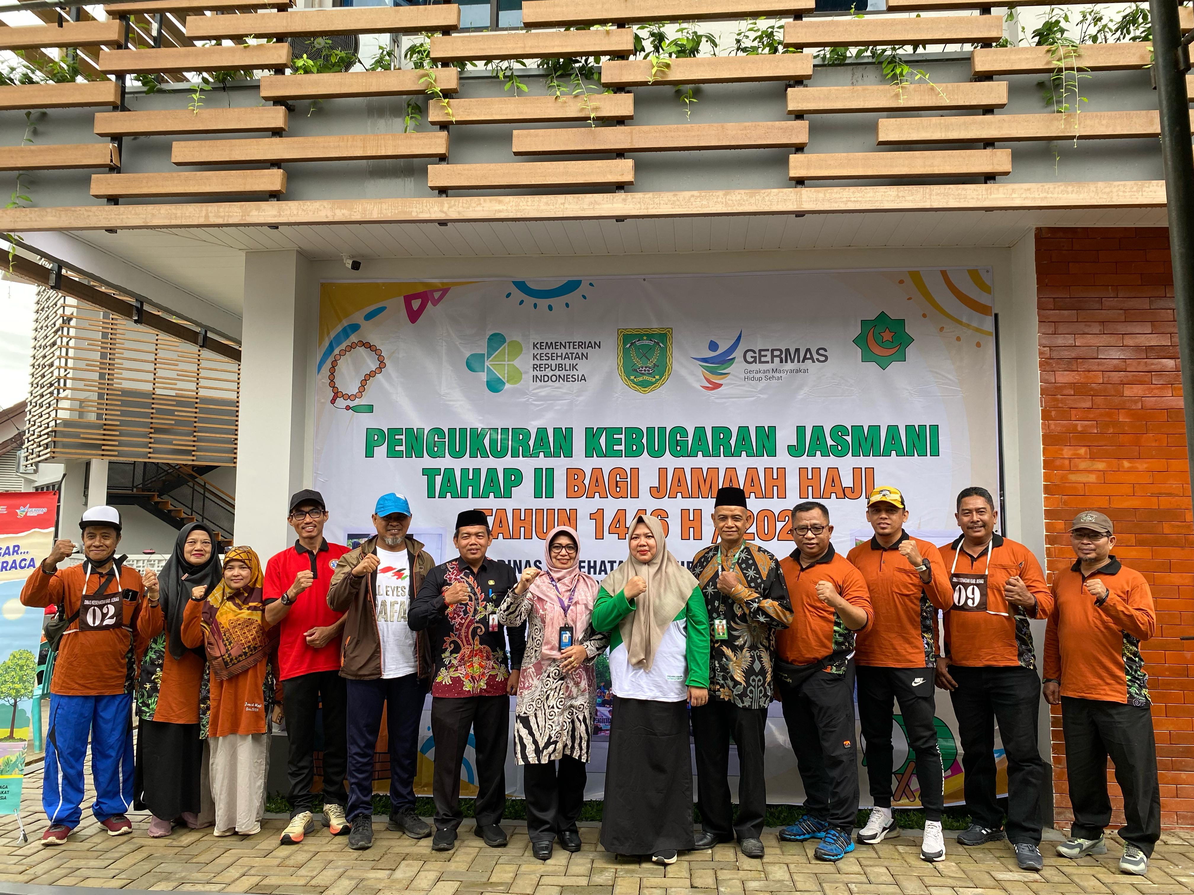 155 Calon Jamaah Haji Berau Jalani Pengukuran Kebugaran Tahap II, Istitha'ah Jadi Prioritas