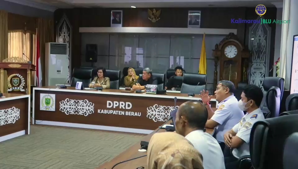Bandara Kalimarau dan DPRD Berau Bersinergi Dalam Upaya Peningkatan Konektivitas Udara dan Ekonomi Daerah
