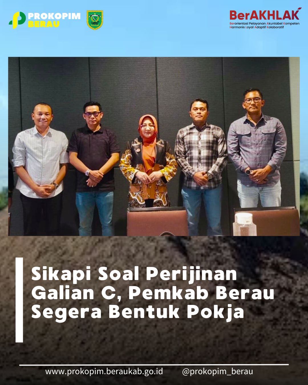 Pemkab Berau Ambil Langkah Konkret Atasi Kelangkaan Galian C