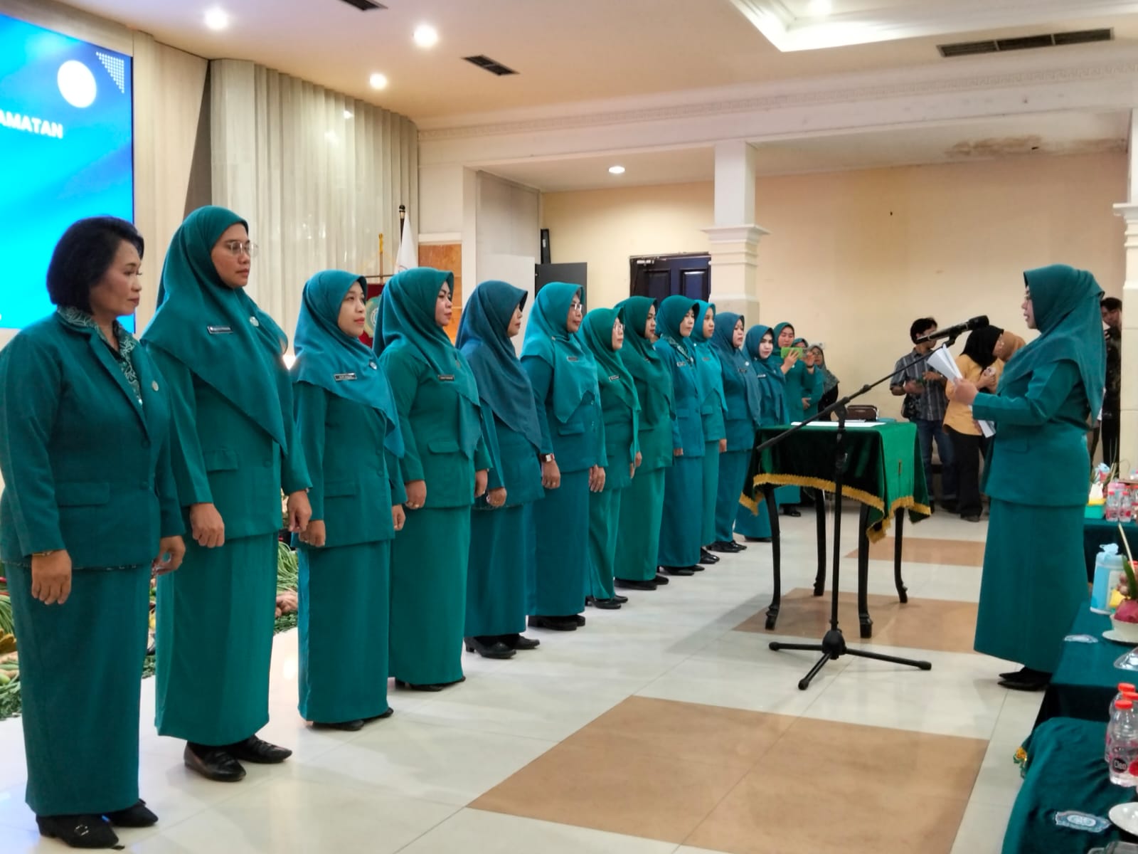 Pelantikan TP PKK Bersama Tim Pembina Posyandu Kabupaten Berau Periode 2025–2030