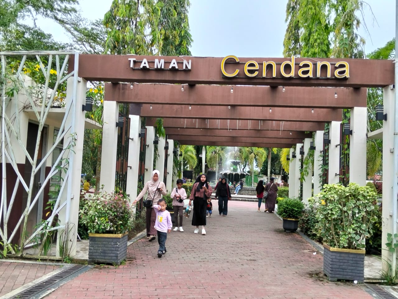 Taman Cendana dan Tepian Segah Jadi Pilihan Masyarakat di Akhir Pekan