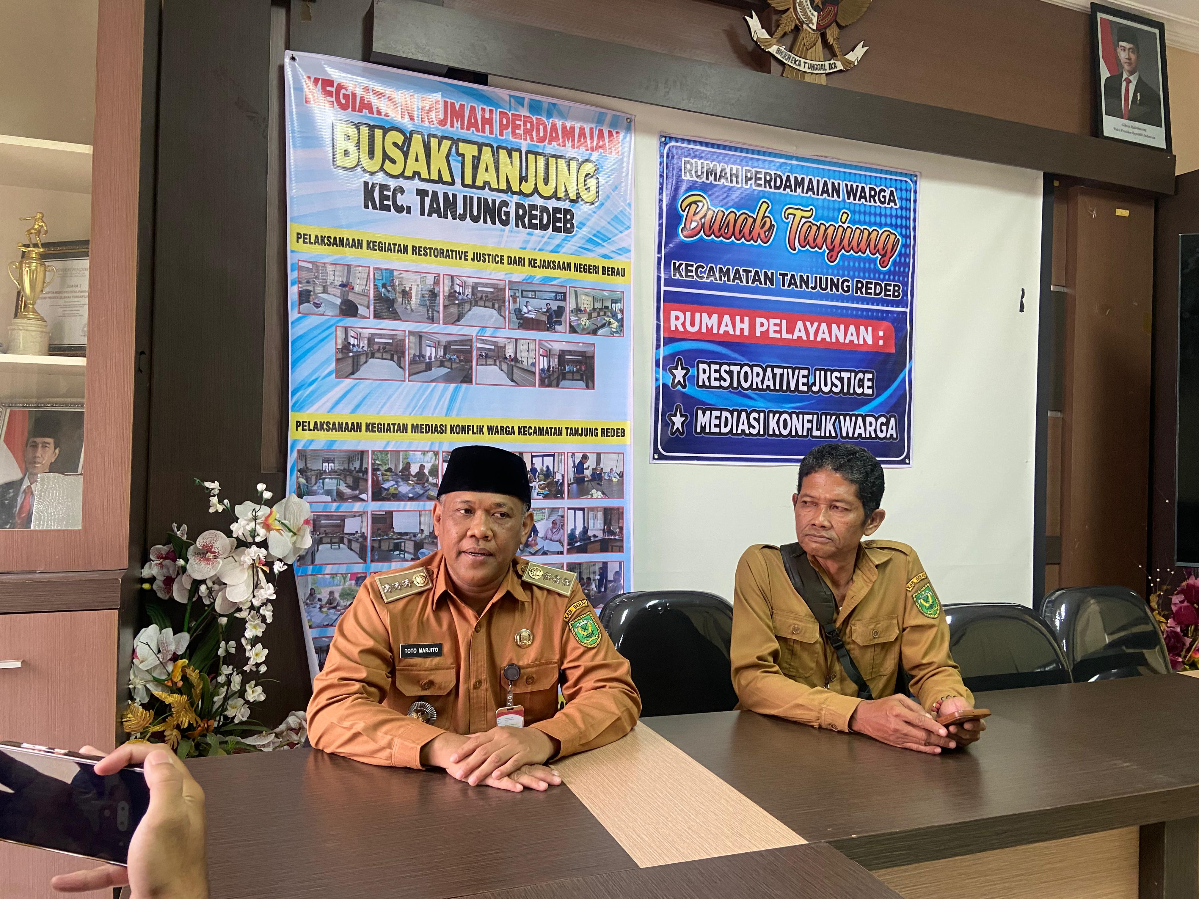 “Busak Tanjung” Hadir, Konflik Warga Selesai di Meja Mediasi