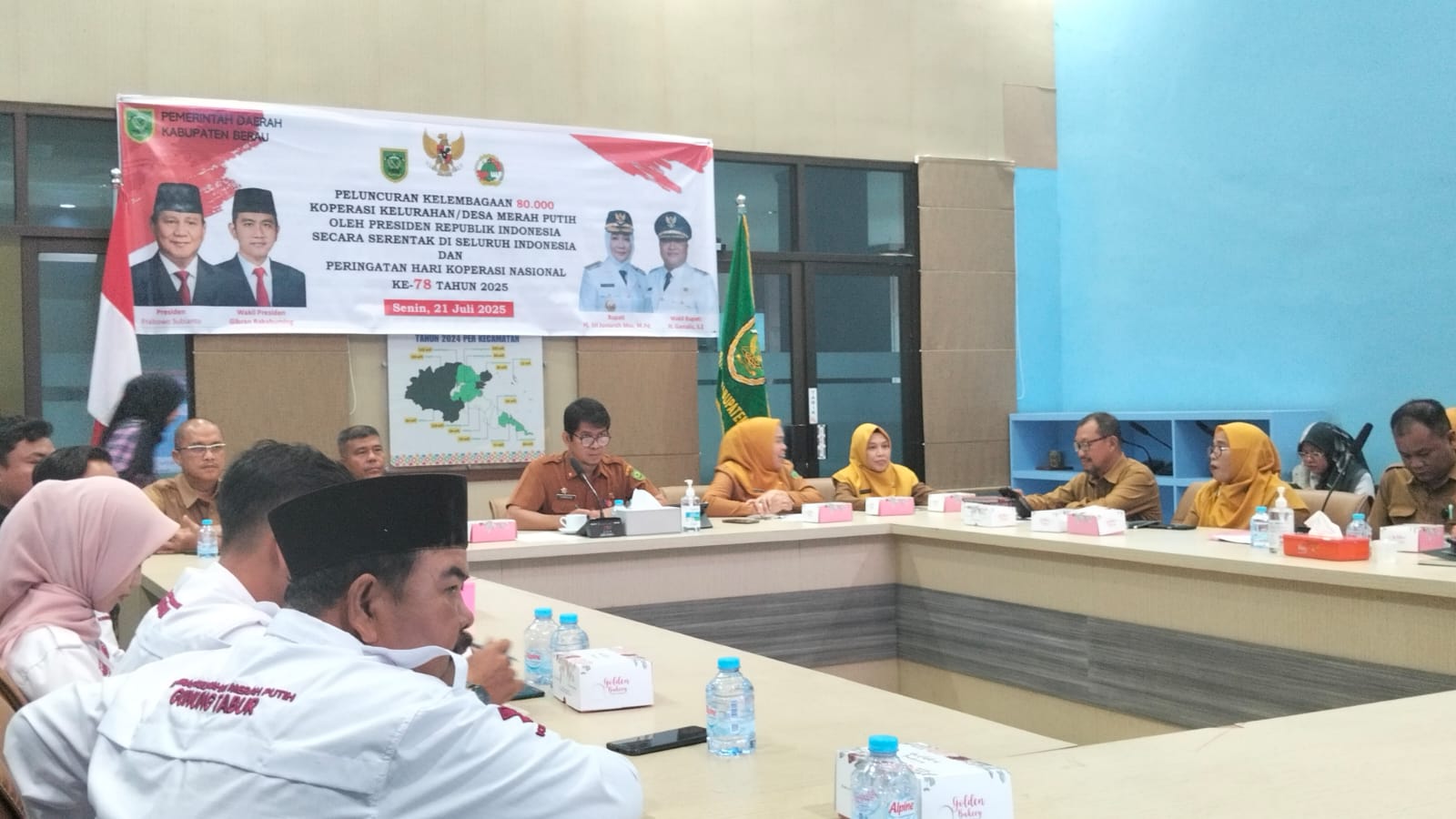 Presiden Resmikan 80 Ribu Kopdes Merah Putih, Kabupaten Berau Siapkan Sebanyak 109 Koperasi