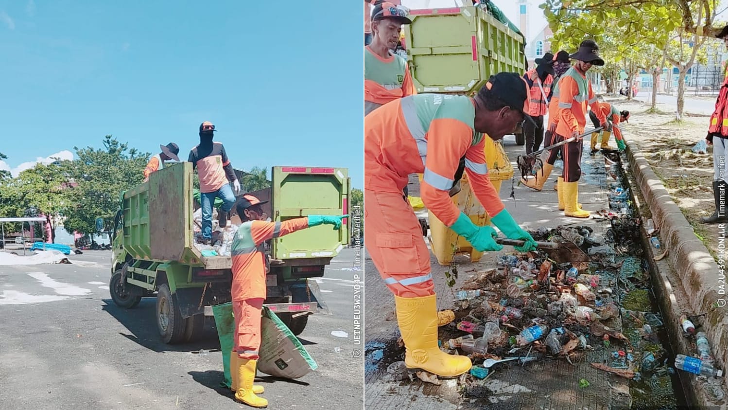 DLHK Berau Kerahkan 60 Petugas Kebersihan dalam Kegiatan Pawai 1 Muharram 1447 H