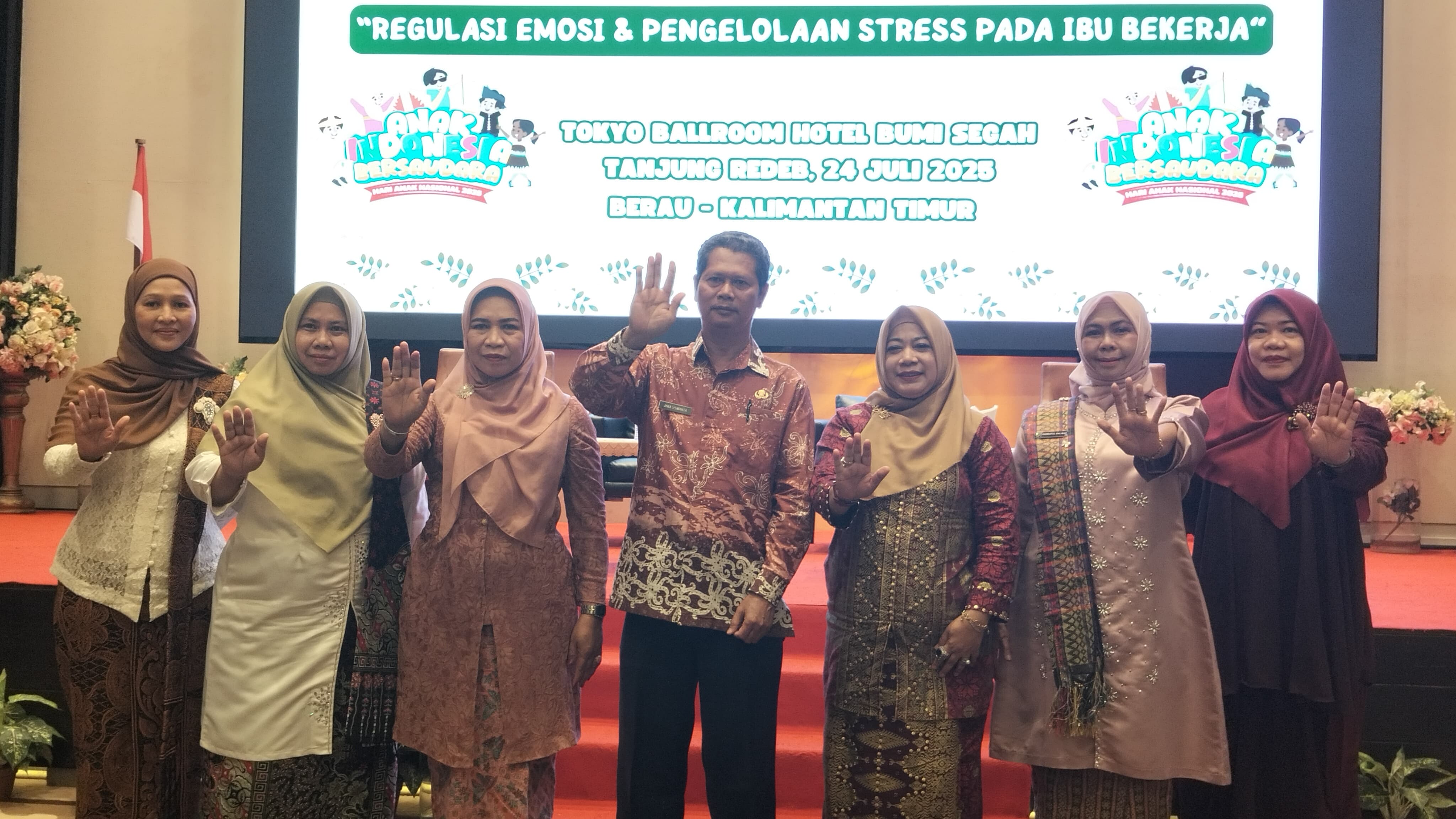 Pemkab Beru Gelar Seminar Parenting PUSPAGA dalam Peringatan Hari Anak Nasional 2025