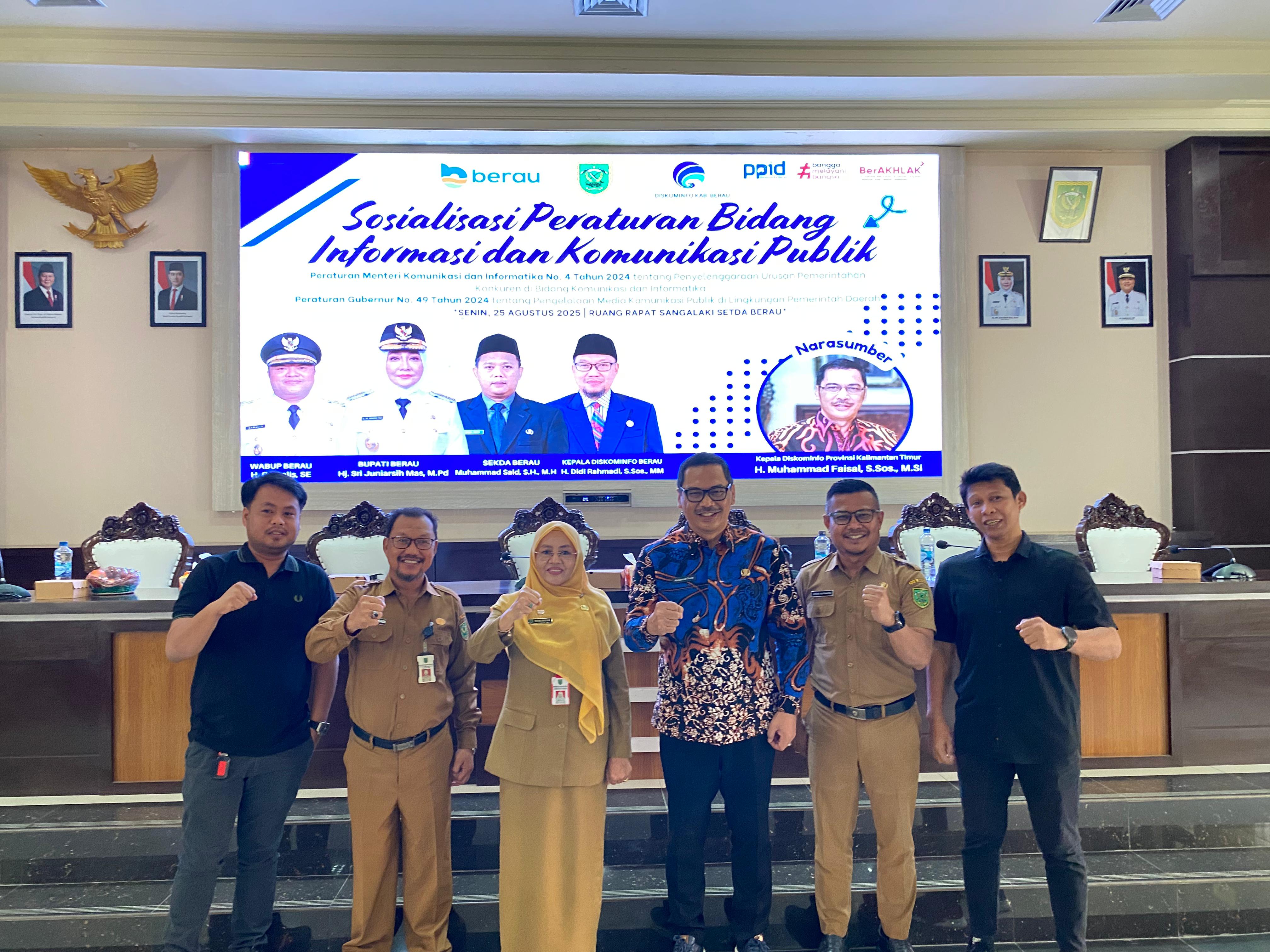 Standarisasi Kemitraan Pers, Pemkab Berau Terapkan Pergub Kaltim tentang Pengelolaan Media