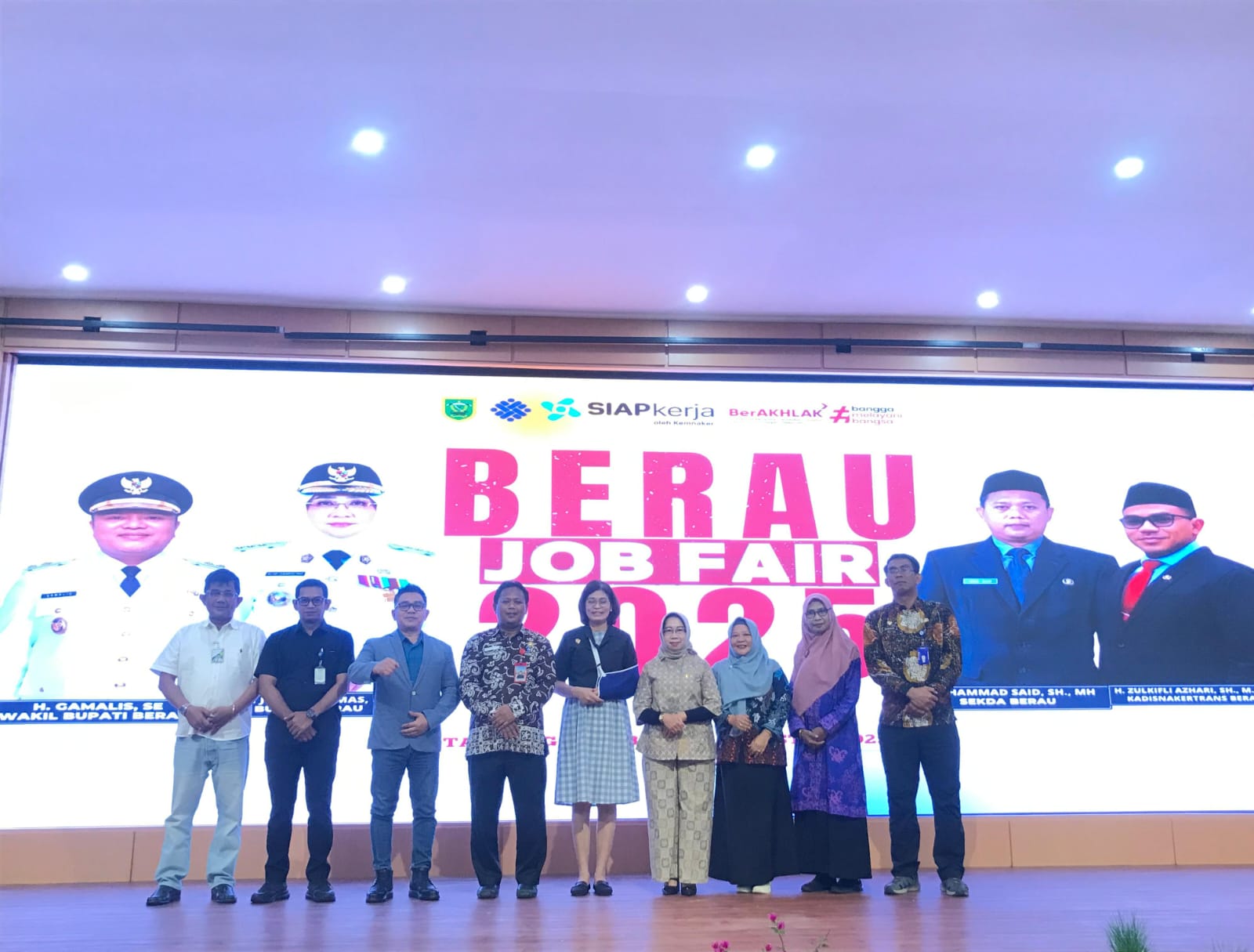 Pemkab Berau Buka Job Fair 2025, Tegaskan Komitmen Lindungi Tenaga Kerja Lokal
