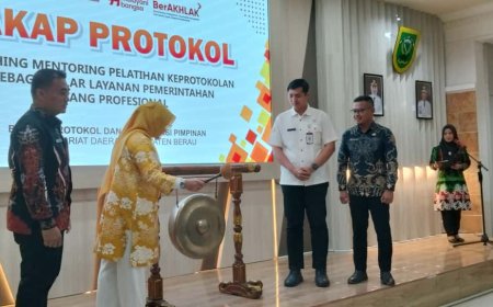 Pelatihan Keprotokolan “Cakap Protokol” Tingkatkan Kapasitas Staf Pemkab Berau
