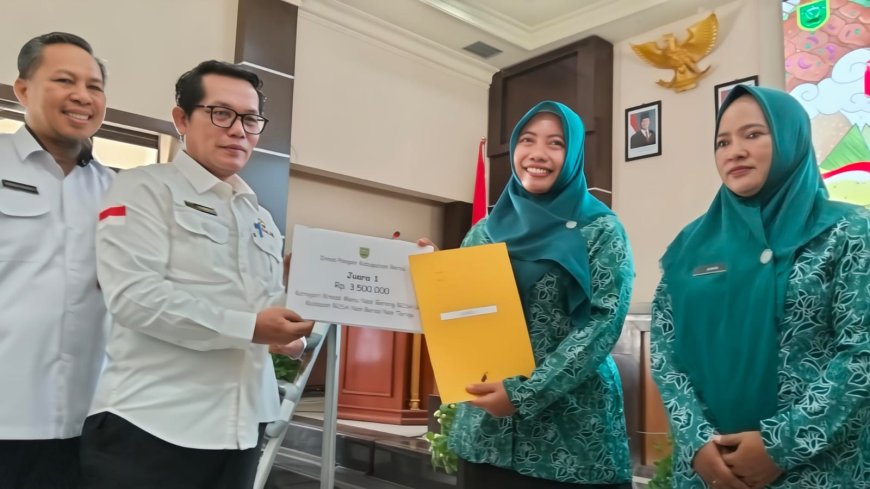 PKK Kecamatan Tabalar Raih Juara 1 Festival Pangan Lokal se-Kabupaten Berau dengan "Nasi Goreng" Jagung