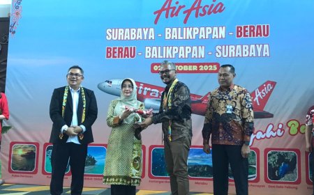 AirAsia Buka Rute Berau–Surabaya, Perkuat Akses Wisata Ekonomi Daerah