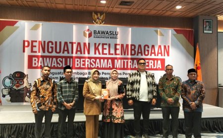 Bawaslu Berau Perkuat Sinergi Pengawasan Pemilu Bersama Mitra Kerja