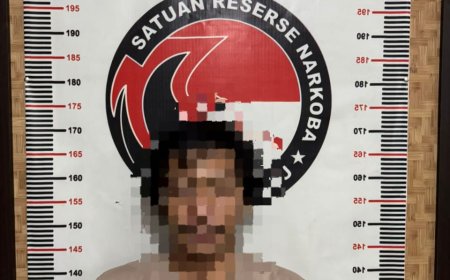 Pria 23 Tahun Diringkus di Tanjung Redeb, Miliki 4,95 Gram Sabu Siap Edar