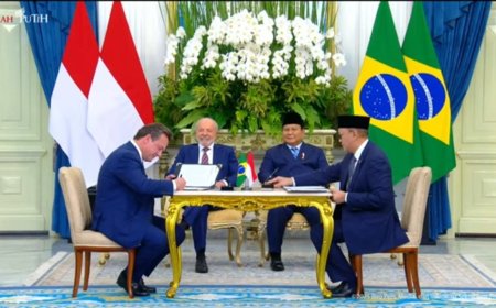 Prabowo Sambut Hangat Presiden Brasil Lula da Silva, RI-Brasil Perkuat Kemitraan Strategis dan Teken 4 Kesepakatan
