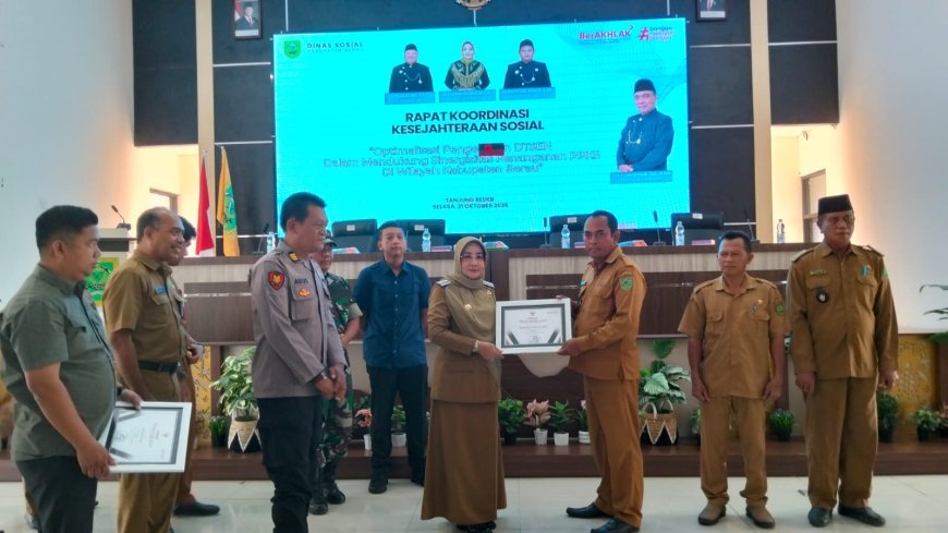 Dinas Sosial Berau Gelar Rakor Dorong Optimalisasi Pengelolaan DTSEN