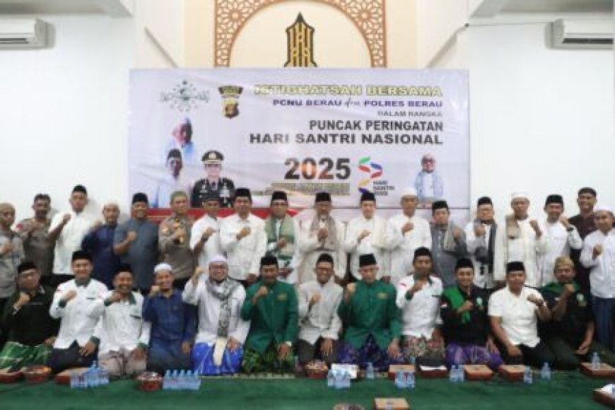 Polri dan NU Berau Perkokoh Moralitas Santri Jelang Peringatan Hari Santri Nasional 2025