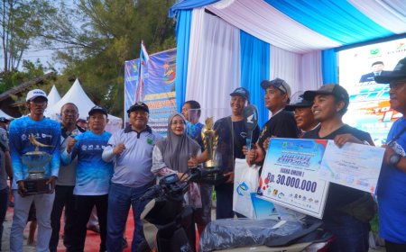 Berau Fishing Tournament Bupati Cup 2025 Berakhir, Thunus FC Raih Gelar Juara Umum