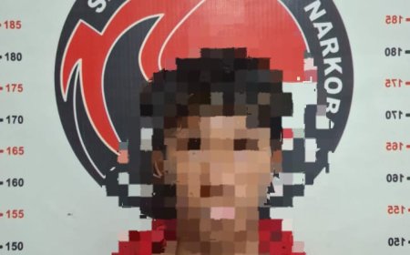 Bawa 9,38 Gram Sabu, Pemuda 19 Tahun di Tanjung Redeb Dibekuk Satresnarkoba Polres Berau