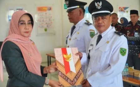 Bupati Berau Lantik PJ Kepala Kampung Long Suluy dan Biduk-Biduk, Tegaskan Akuntabilitas dan Akselerasi Pembangunan