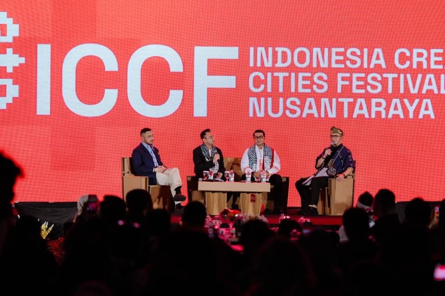 Menteri Ekraf, Wamen Giring, Bersama Raffi Ahmad Serukan Penguatan Ekosistem Kreatif Nasional di ICCF 2025