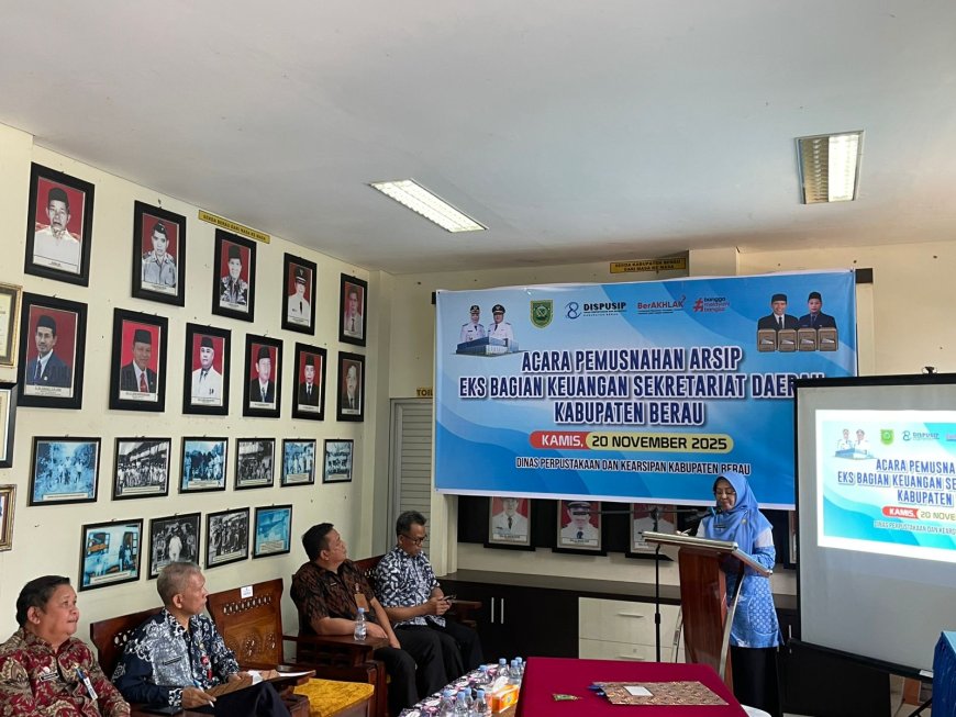 Pemusnahan Arsip Setda Berau Wujudkan Tata Kelola Pemerintahan Akuntabel