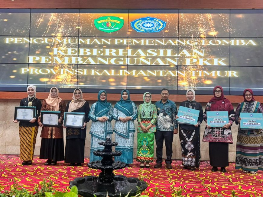 TP PKK Berau Borong Juara di Tingkat Kaltim