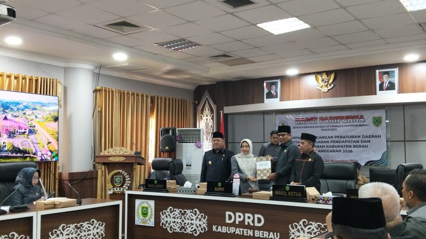 Pendapatan Terkoreksi Turun, Pemkab Berau Rombak Struktur RAPBD 2026