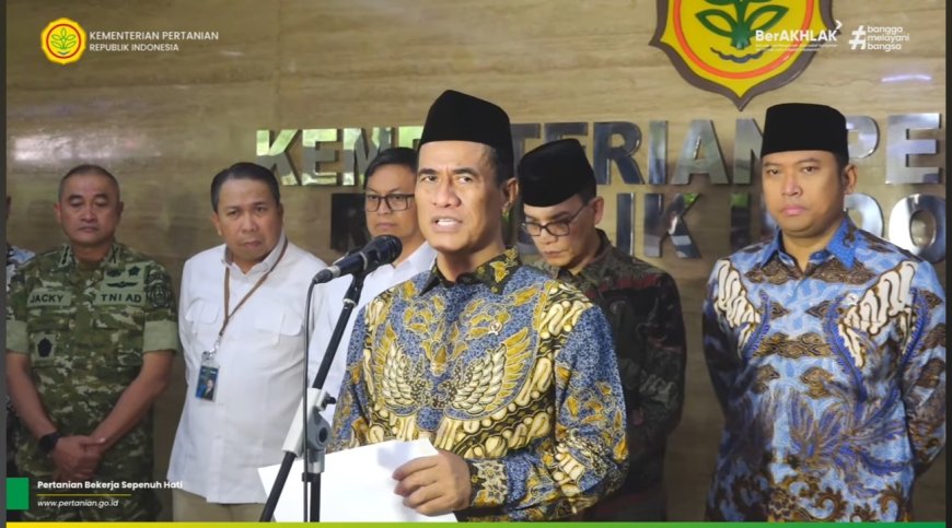 Mentan Proses Hukum Staf Pelaku Pungli Alsintan, 99 Titik Terindikasi Penarikan Uang hingga Rp600 Juta