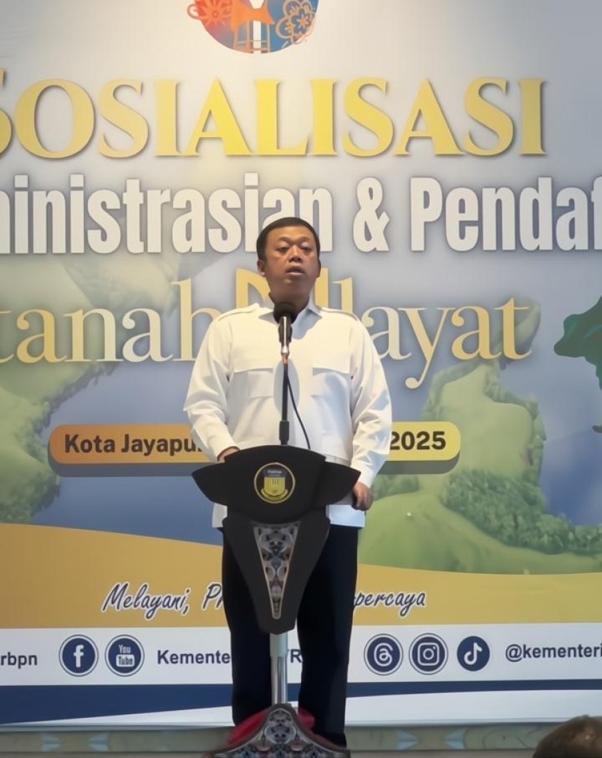 Mentri ATR/BPN, Nusron Wahid Genjot Legalitas Tanah Ulayat dan Aset Keagamaan