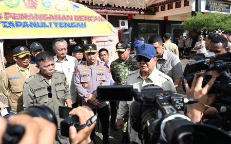 Kunjungan Presiden Prabowo Tinjau Bencana Sumatera
