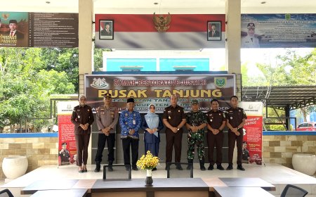 Berau Resmikan Rumah Restorative Justice Busak Tanjung Solusi Mediasi Konflik di Luar Pengadilan
