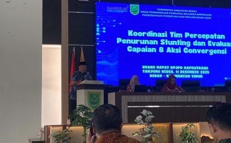 Penanganan Stunting Berau Belum Maksimal, Wakil Bupati Berau Dorong Intervensi Sosial-Lingkungan
