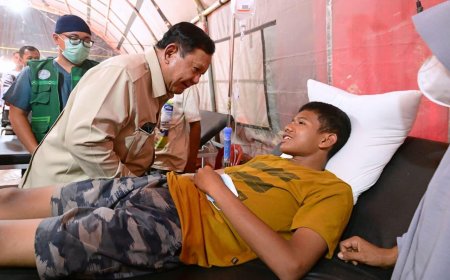 Presiden Prabowo Tinjau Aceh Tamiang Pasca Bencana, Fokus Penanganan Darurat