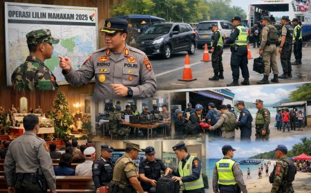 Polres Berau Petakan Tiga Fase Pengamanan Operasi Lilin Mahakam 2025