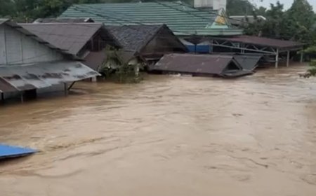 Banjir Rendam Permukiman di Balangan Kalsel, BPBD Lakukan Evakuasi Darurat