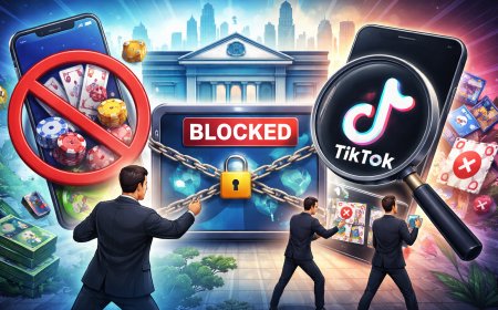Gempur Judi Online OJK Perintahkan Blokir Rekening dan TikTok Hapus Ratusan Ribu Konten