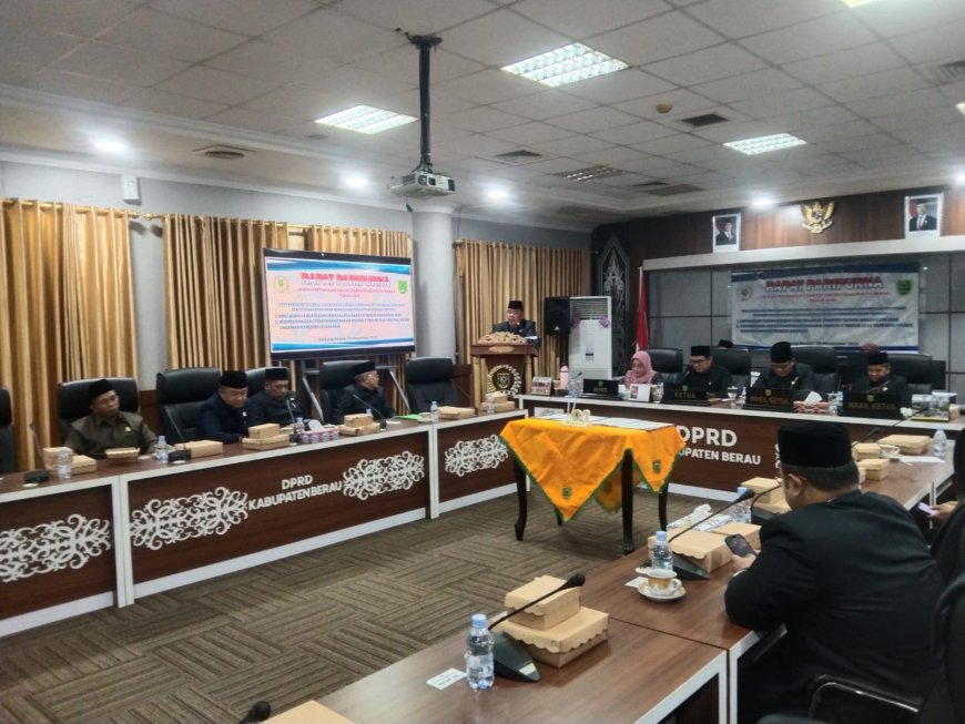 Pemkab dan DPRD Berau Sahkan APBD 2026 Senilai Rp3,42 Triliun