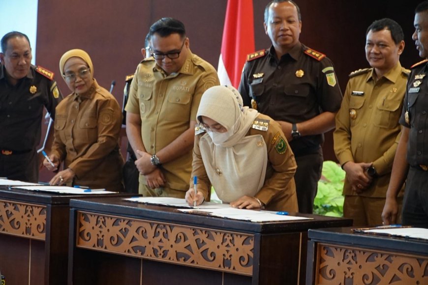 Dukung Pidana Kerja Sosial Humanis, Bupati Berau Hadiri Penandatanganan MoU Kejati dan Pemprov Kaltim