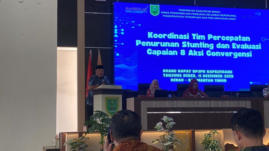 Penanganan Stunting Berau Belum Maksimal, Wakil Bupati Berau Dorong Intervensi Sosial-Lingkungan