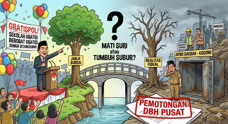 Gratispol di Tengah Isu Pemotongan DBH “Mati Suri atau Tumbuh Subur”