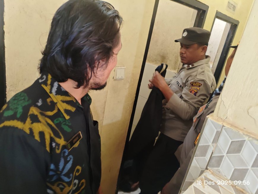 Geger, Sosok Mayat Ditemukan Kaku di Toilet Masjid Pasar Sanggam Adji Dilayas