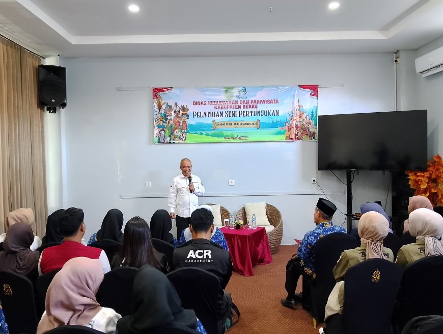 Disbudpar Berau Gelar Pelatihan Seni Pertunjukan Guna Mendorong Inovasi dan Gaet Minat Generasi Muda