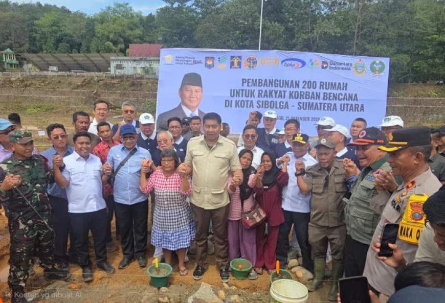 Negara Hadir, Menteri Maruarar Sirait Bangun Ribuan Hunian Tetap Korban Bencana Tanpa APBN