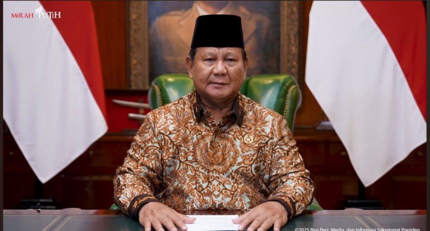 Presiden Prabowo Sampaikan Ucapan Selamat Hari Natal, Ajak Perkuat Empati bagi Korban Bencana Sumatera