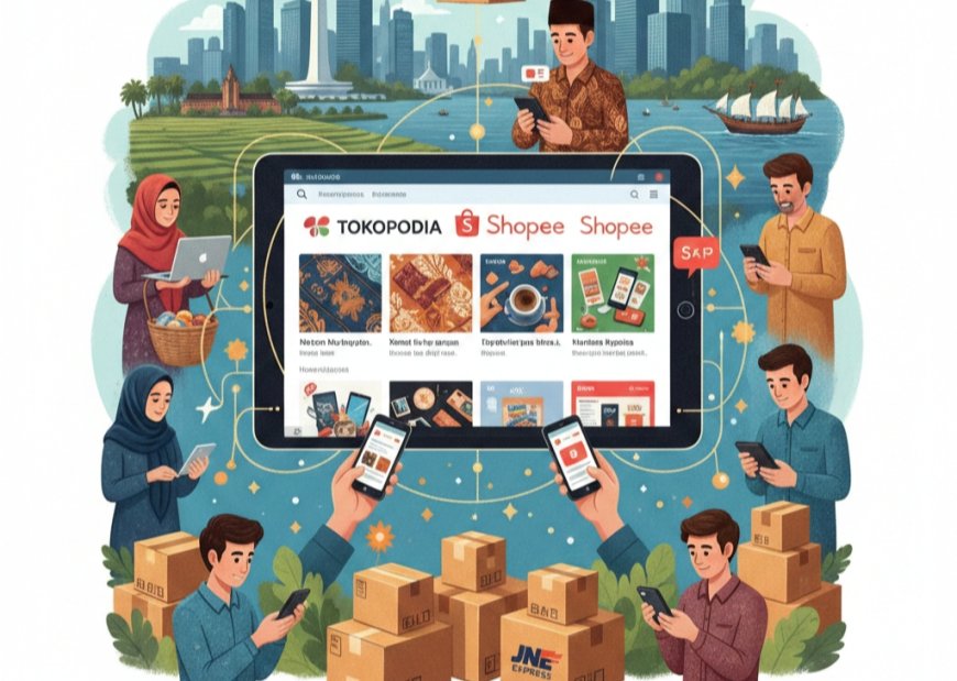 E-Commerce Global Menguat, UMKM Indonesia Dihadapkan pada Peluang Besar dan Tantangan Struktural