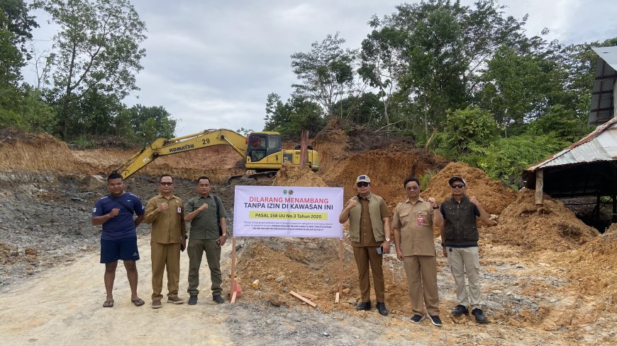 Tindak Lanjuti Laporan Warga, Dinas ESDM Kaltim Tutup Tambang Ilegal Seluas 120 Hektar di Berau