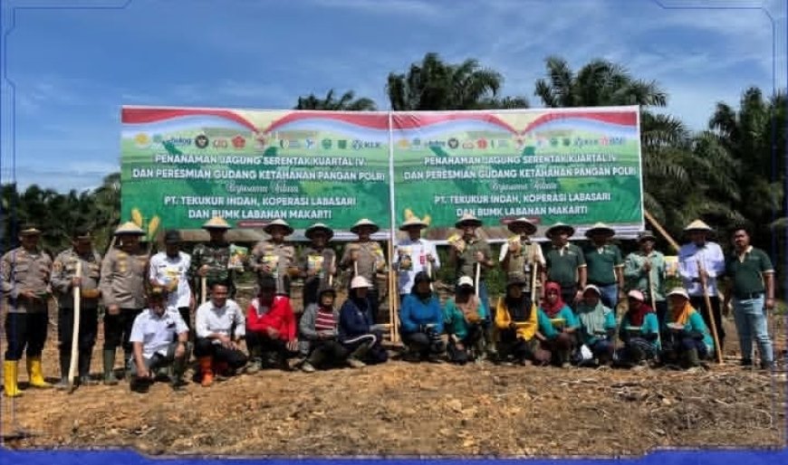 Polres Berau Perkuat Ketahanan Pangan, Produksi Jagung Tembus 4.339 Ton Sepanjang 2025